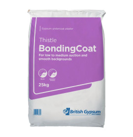 British Gypsum Thistle Bonding Coat Plaster 25kg