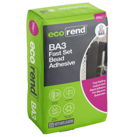 Ecorend BA3 fast Set Bead Adhesive 25 Kg Bag