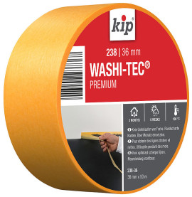 Kip 238 Washi-Tec Premium Plus Tape Yellow 36mm x 50m