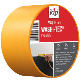 Kip 238 Washi-Tec Premium Plus Tape Yellow 48mm x 50m