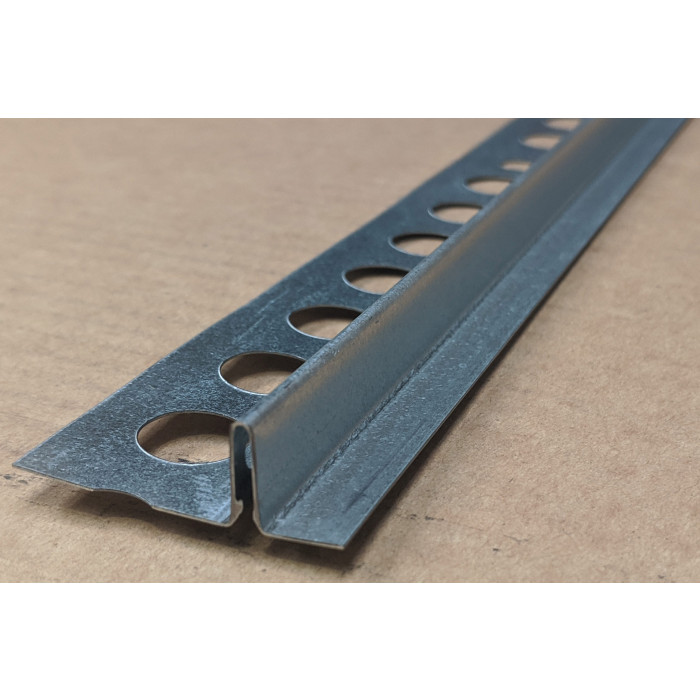 Protektor Galvanised Steel Feature Bead with 10mm Gap 2.5m 1 Length