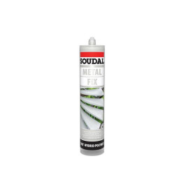 Soudal Metal Fix 290ml Tube Metal Adhesive