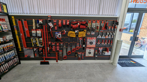 Profilestore now has a fantastic trade counter - Massive stock of Trim-Tex available to take away 